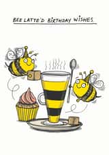 birthday bee Birthday Card 9517 created by Cardinky