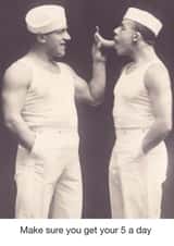 Rude sailor card created by kissmekwik