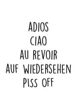 FUNNY ADIOS New Job Card 9037 created by Pack a Punch Designs