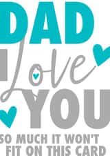 dad Male Father's Day Card 31180 created by Silly Sentiments