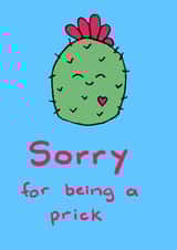 for being Sorry Card 9838 created by Peach Panda Studio