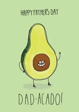 Dad Avocado Father's Day Card 23234 created by 2B Or Not 2B