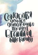 expecting parents Pregnancy Card 9739 created by Paper Pipit