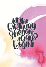 shenanigans fun Birthday Card 9741 created by Paper Pipit