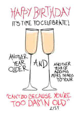 champagne fizz Card 32374 created by Sourpuss