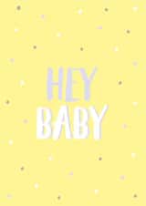 heybaby babygirl New Baby Card 9959 created by Blossom Studio