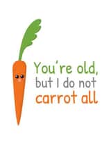 carrot pun Card 29778 created by Sunnyside Design