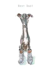 Best Dad from the dog Father's Day card created by Harriet Lowther