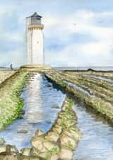 lighthouse southerness Card 26589 created by Valerie Harrison