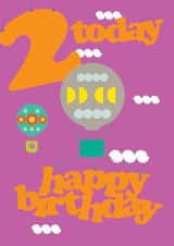 2nd balloons Birthday Card 10229 created by Uniquely Yours