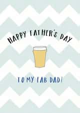 father beer Father's Day Card 32654 created by molly moo designs