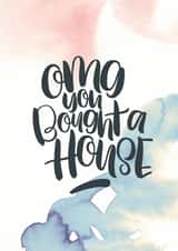 moving mortgage New Home Card 9749 created by Paper Pipit