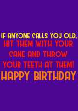 humour old Birthday Card 30439 created by averageashhh