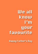 humour funny Father's Day Card 29528 created by Potty Mouth