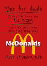 dad funny Father's Day Card 32004 created by RS Graphics