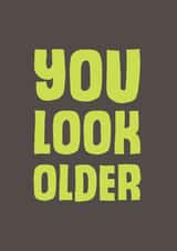 Male Typographic Birthday Card 8976 created by Mostly Beautiful