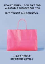 Cheeky birthday card for friends and family members. created by Jon Hall Design