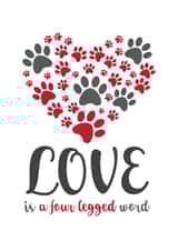 love dog Love & Friendship Card 10344 created by Yeti Design