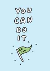 encouragement support Good Luck Card 5276 created by Veronica Dearly