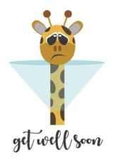 sick unwell Get Well Card 10012 created by Maria McGregor