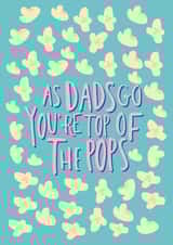 dad popcorn Father's Day Card 27069 created by Coupole Carnaby