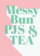 messy bun Just because Card 4687 created by Coupole Carnaby