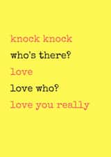 funny modern Love & Friendship Card 29503 created by Hedge & Hog Prints