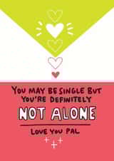 Single Not Alone Card created by Angela Chick