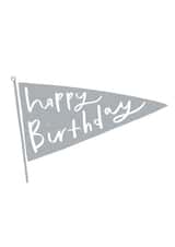 Classic Birthday Card - Flag - Modern created by Old English Company