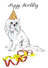 happy dog Birthday Card 32251 created by Amy Cockcroft
