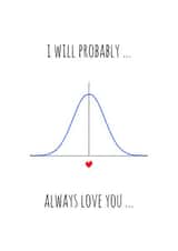 love maths Anniversary Card 32772 created by Alchemy & Thistle