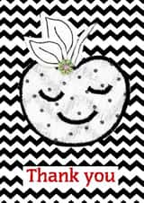 modern cute Thank You Card 9811 created by Pipany Philp