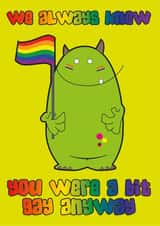 gay homosexual Card 32933 created by Cheeky Little Scamps