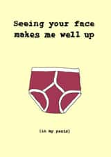 pants boner Love & Friendship Card 28139 created by S.Y.T.O.