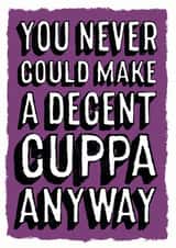 work sorry Leaving Card 9880 created by Jon Hall Design