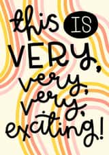 This is Exciting Positive Card created by Oh, Laura