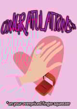 engagement wedding Card 32653 created by Toby