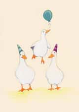 Ducky Birthday card created by Carina Roberts
