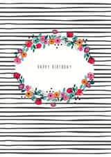 flower floral Birthday Card 10942 created by Stop the Clock Design