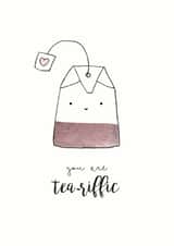 pun tea Love & Friendship Card 6387 created by Nicole Julia