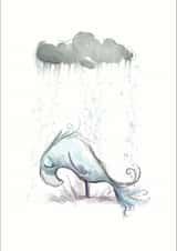 Rainy sad Card 24502 created by Deborah Partington