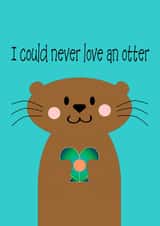 otter love Card 33260 created by Jennifer Jahromi