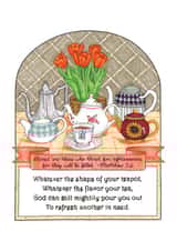 teapots birthday Card 33268 created by Jennifer Jahromi