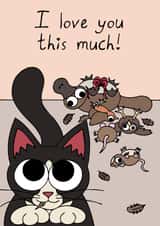 cat cat-lover Card 29072 created by Kim Onyskiw