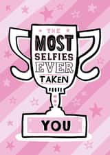 selfie vain Love & Friendship Card 11051 created by Tommy Human