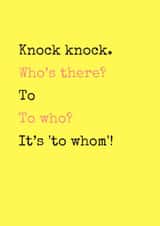 funny hilarious Card 29506 created by Hedge & Hog Prints