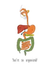 organ organised Graduation Card 7481 created by Punderstanding Life