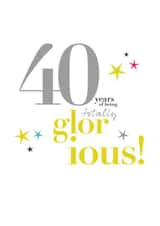 40 Forty Card 31635 created by PAPAGRAZI