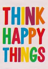 HAPPY NICE Just because Card 2998 created by Dean Morris Cards