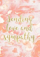 sympathy love Sympathy Card 10865 created by Emma M. Ezzie